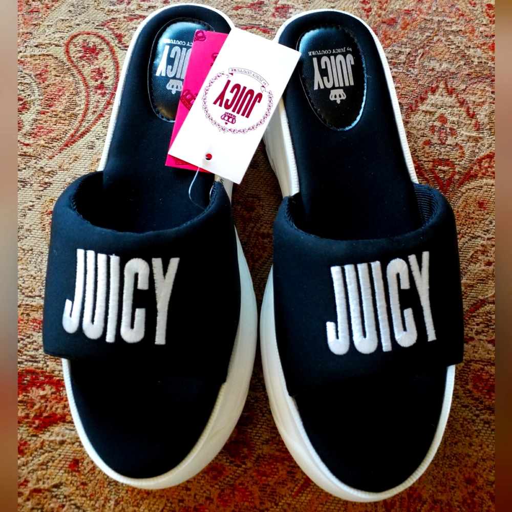Juicy By Juicy Couture Orca Slide Sandals - Picture 1 of 11